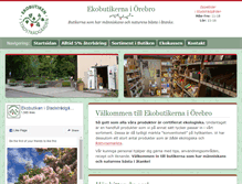 Tablet Screenshot of ekobutikerna.com